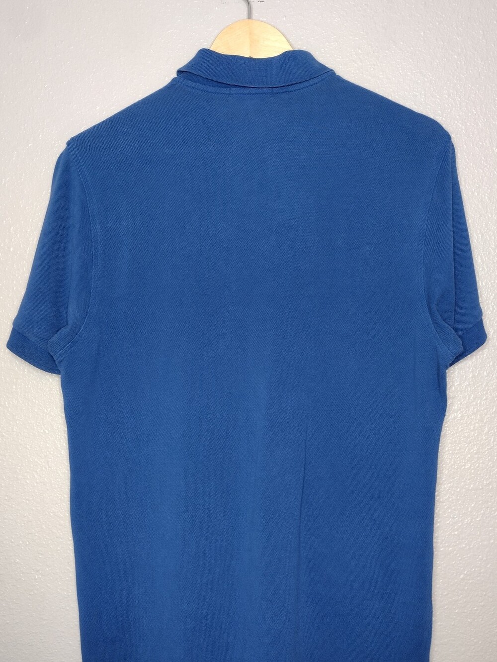Burberry Blue Slim Fit Short Sleeve Polo Shirt Sz M - Picture 5 of 16